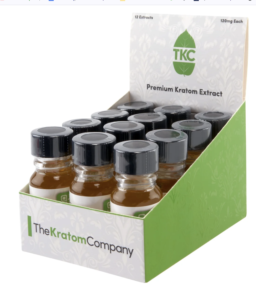 THE KRATOM COMPANY EXTRACT SHOT 10ML 12PCS