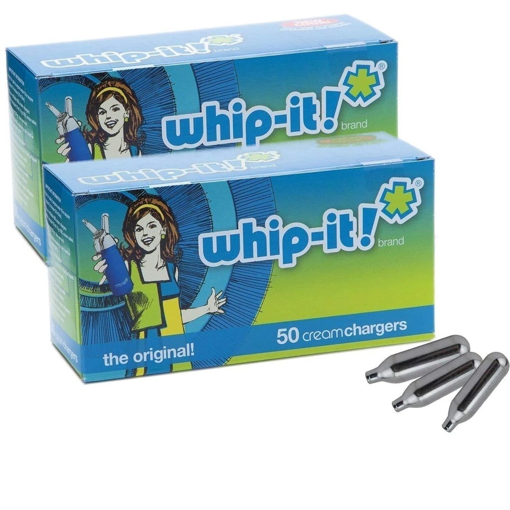 WHIP IT CREAM CHARGERS