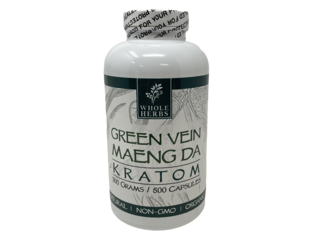 WHOLE HERBS KRATOM 500 CAP