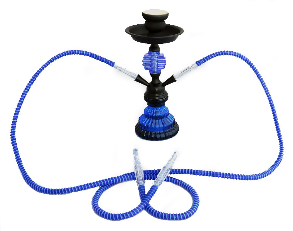 ZEBRA TAJ MAHAL PUMPKIN 2 HOSE HOOKAH