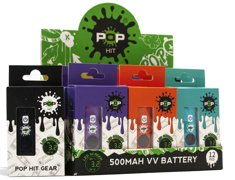 POP HIT GEAR 500MAH VV CARTRIDGE VAPORIZER