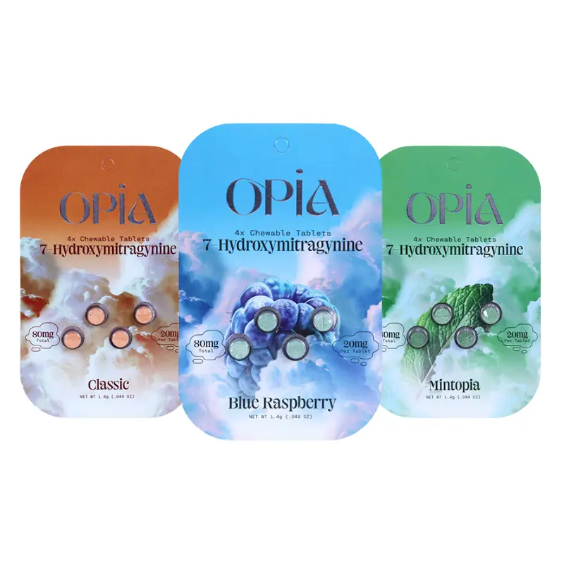 OPIA 20MG 7-HYDROXY CHEWABLE TABLETS 4 TABS