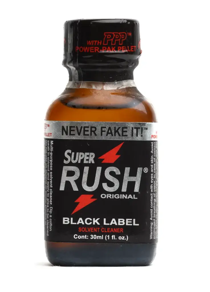 POPPERS & SPRAY( RUSH BLACK 30ML )