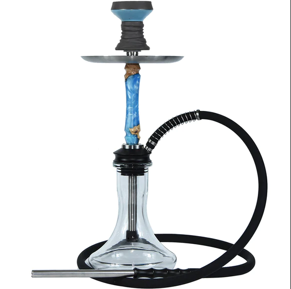 AL-MALAKI KING ALEXANDER HOOKAH TOP QUALITY W/ LEATHER CASE