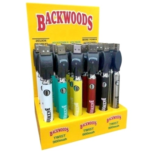 BACKWOODS BATTERIES DISPAY