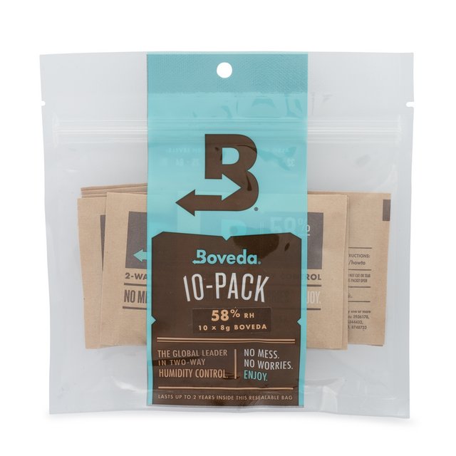 BOVEDA 10 PACK 8G 58%