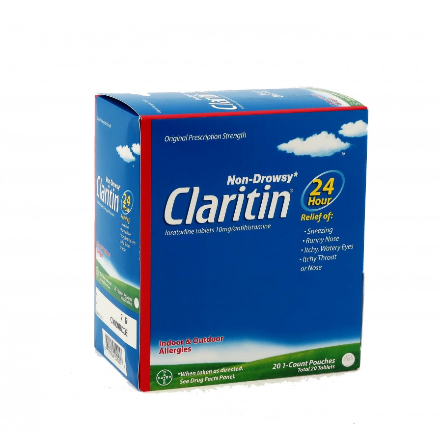 CLARITIN 25 POUCHES OF 1 TABLETS