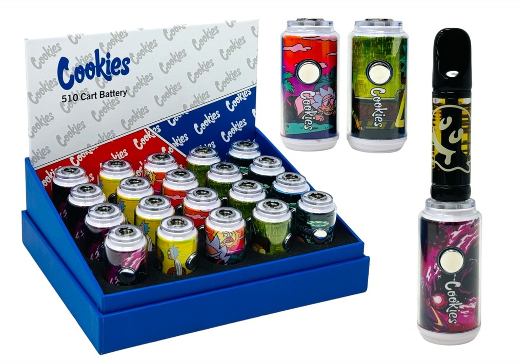COOKIES 510 CARTRIDGE BATTERY 20PCS DISPLAY