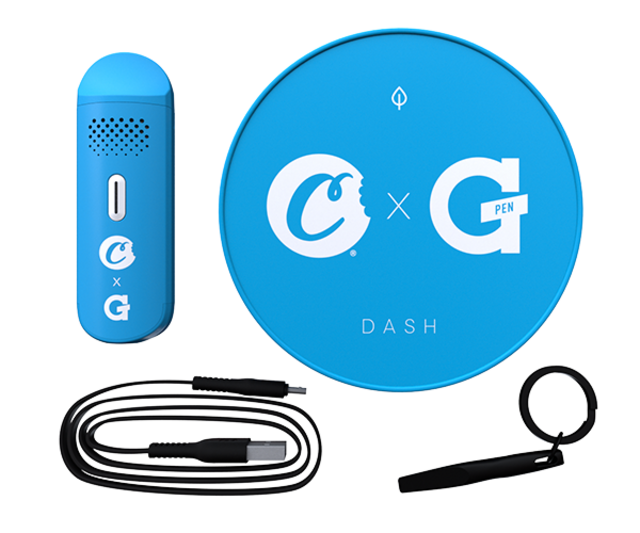 COOKIES X G PEN DASH GROUND MATERIAL VAPORIZER BLUE