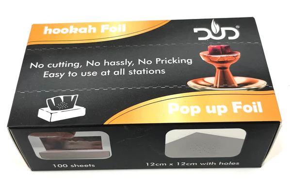 DUD HOOKAH FOIL POP UP 100SHEETS-12CMX12CM