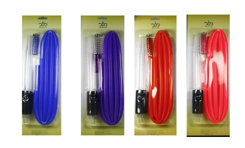 DUD WONKA HOOKAH HOSE SILICONE WITH LED STICK