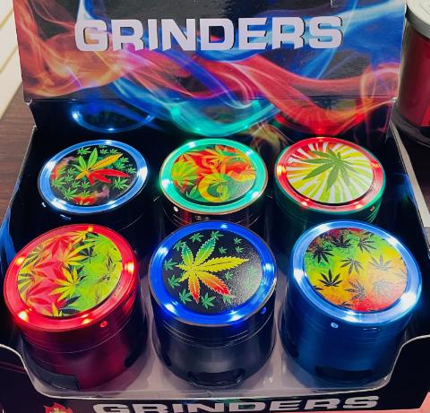 LED GRINDERS 4PART