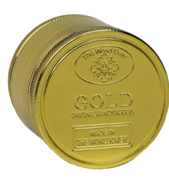 METAL TOBACCO 12 GOLDEN GRINDER THE WORLD OVER ME013