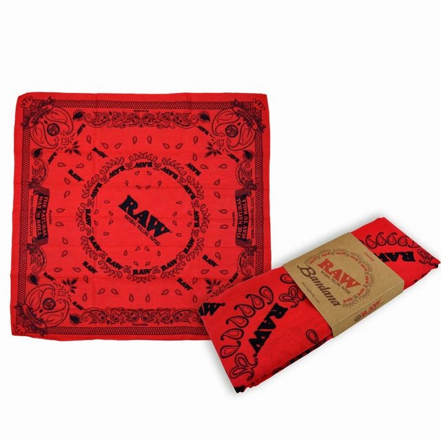 RAW RED BANDANA