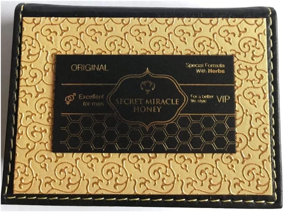 SECRET MIRACLE HONEY GOLDEN BLACK  12 PCS