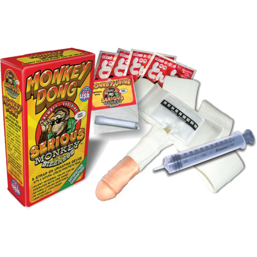 SERIOUS MONKEY DONG STRAP-ON URINATING DEVICE