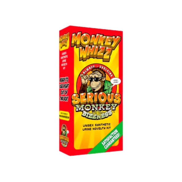 SERIOUS MONKEY WHIZZ UNISEX IMITATION URINE NOVELTY KIT