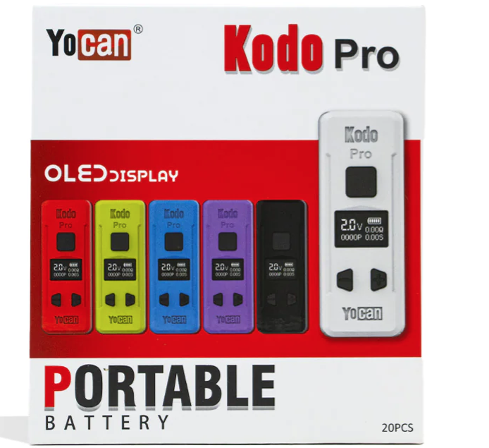 YOCAN KODO PRO CARTRIDGE VAPORIZER 20PK