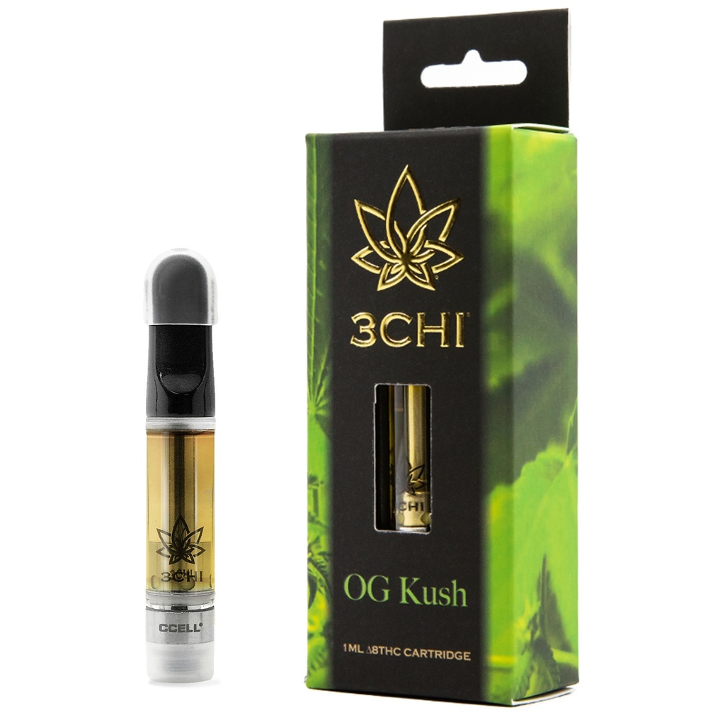 3CHI D8THC CARTRIDGE 1ML