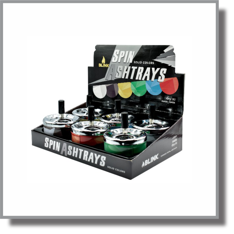 BLINK SPIN AWAY ASHTRAY