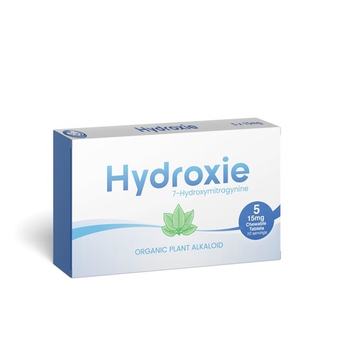 HYDROXIE 15MG 7-HYDROXY ALKALOID CAPSULES 20 PACKS PER BOX