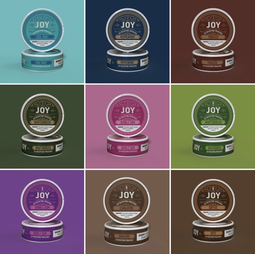 JOY NICOTINE POUCHES 5CT