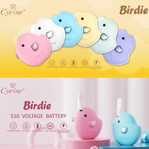 CYRINE BIRDIE 510 VOLTAGE BATTERY