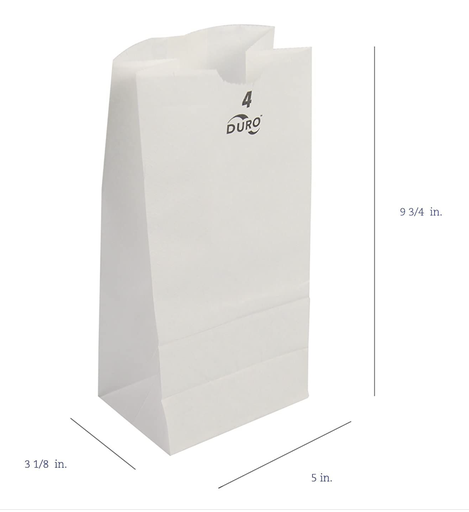 DURO PAPER BAGS 500PCS