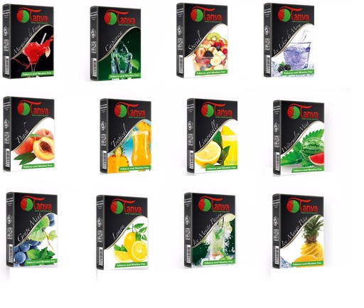TANYA 50G HOOKAH FLAVER FREE NIC