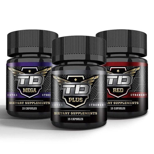 TD DIETARY SUPPLEMENT EXTRA STRENGTH 15 CAPS PER BOTTLE