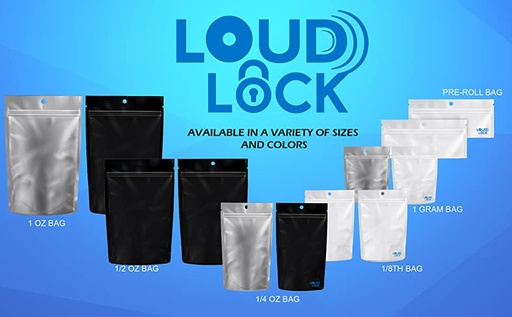 LOUD LOCK BAG (BAGGIES) GRIP N PULL 100PCS