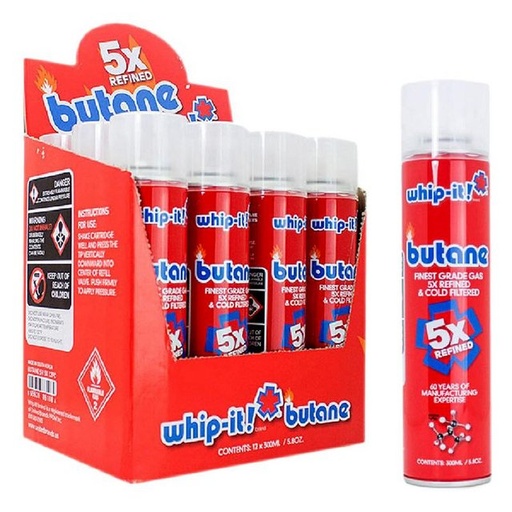[INTREF0001664] WHIP-IT BUTANE *5 300ML