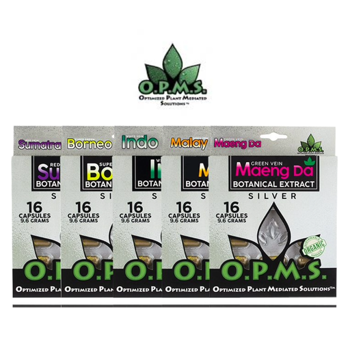 OPMS SILVER CAPSULES BLISTER PACKS IN BOXE