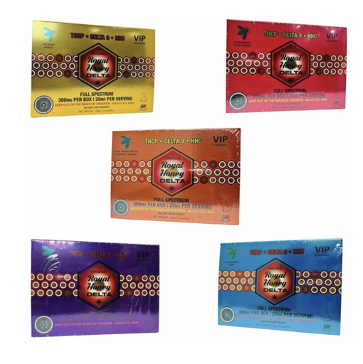 ORIGINAL ROYAL HONEY DELAT. THCP. HHC 12 SACHETS