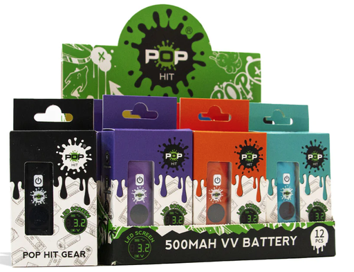 POP HIT GEAR 500MAH VV CARTRIDGE VAPORIZER