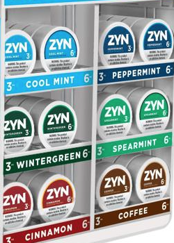 ZYN NICOTINE POUCHES AMERICAN VERSION 5PCS