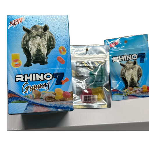 RHINO GUMMY 24 BAG 2 GUMMIES PER BAG 7.5 G PER GUMMY