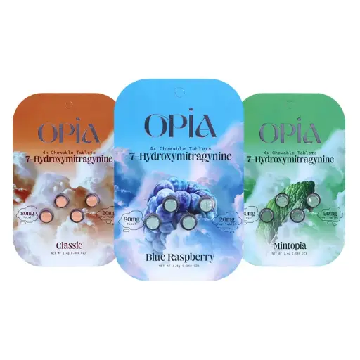 OPIA 20MG 7-HYDROXY CHEWABLE TABLETS 4 TABS