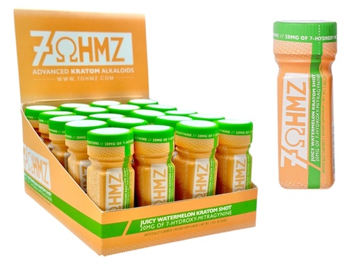 [7-OHMZ-23165] 7-OHMZ 20MG 7-HYDROXY KRATOM SHOTS BOX OF 20