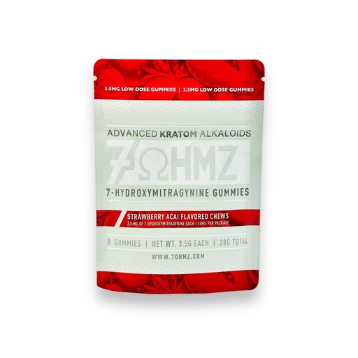 [7-OHMZ-23177] 7-OHMZ 3.5MG 7-HYDROXY GUMMIES 8PCS STRAWBERRY ACAI