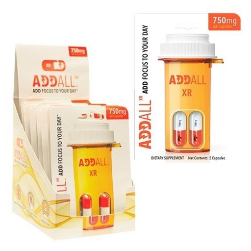 [ADDALL-11088] ADDALL XR 2CT FOCUS CAPSULES 2CT BOX OF 12