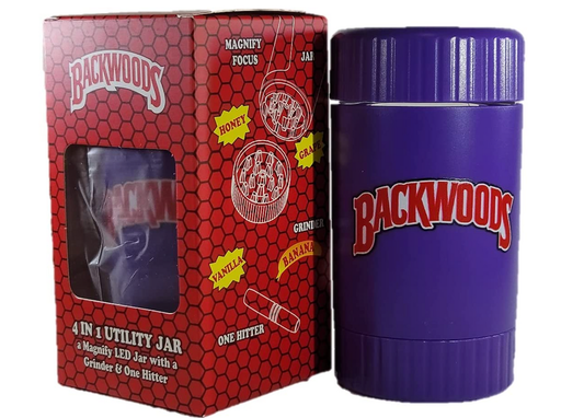 [INTREF0000098] BACKWOODS GRINDER LED JAR WITH A HITTER