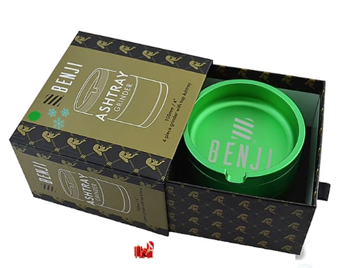 [BENJI -15820] BENJI ASHTRAY GRINDER 100MM– GRBEJ