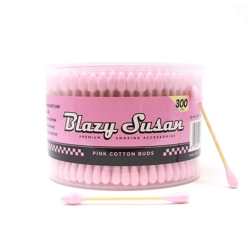 [INTREF0000130] BLAZY SUSAN PINK COTTON BUDS 300 COUNT