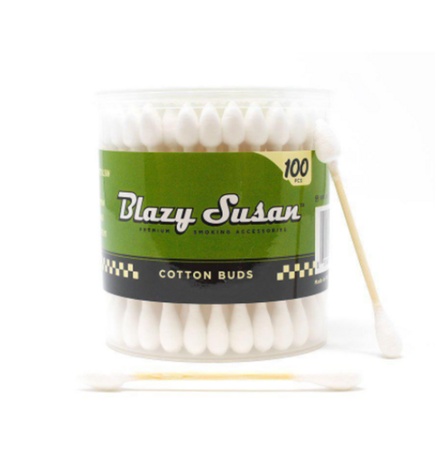 [INTREF0000132] BLAZY SUSAN WHITE COTTON BUDS 100 PCS