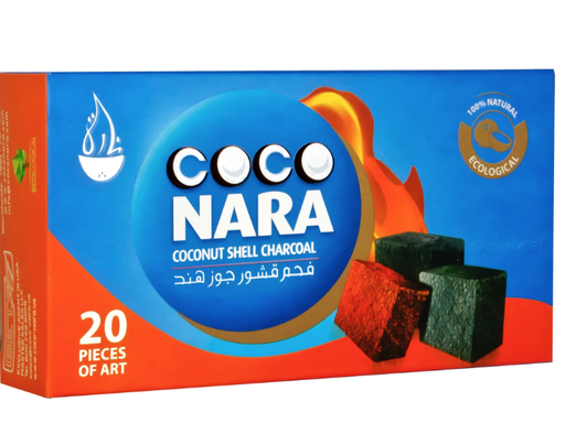 [INTREF0006052] COCONARA COCONUT CHARCOAL 20 PIECES