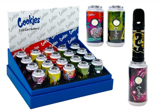 [510 CO-20610] COOKIES 510 CARTRIDGE BATTERY 20PCS DISPLAY