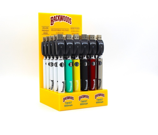 [COOKIE-00111] COOKIES 900MAH BATTERIES DISPLAY MIX COLOR
