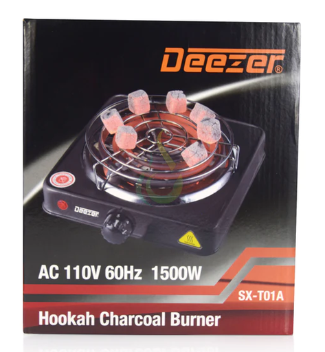 [INTREF0006491] DEEZER HOOKAH CHARCOAL BURNER 1500W