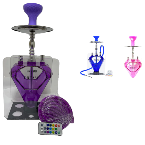[DREAM -16493] DREAM HOOKAH DIAMOND ASSORTED COLORS